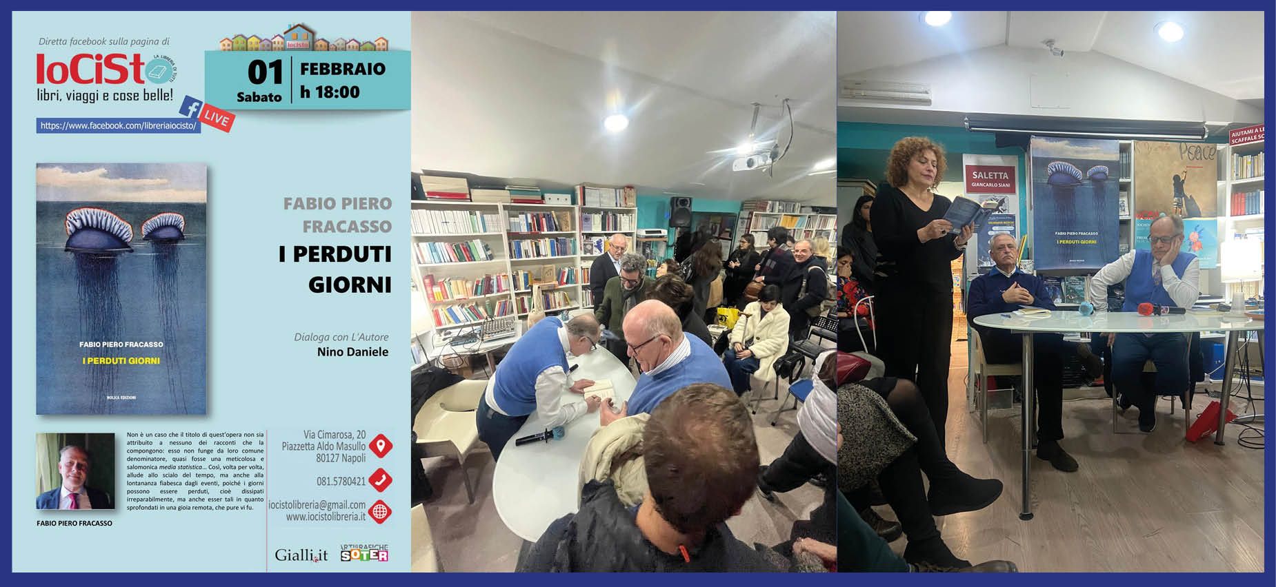 Fracasso romanzo i perduti giorni