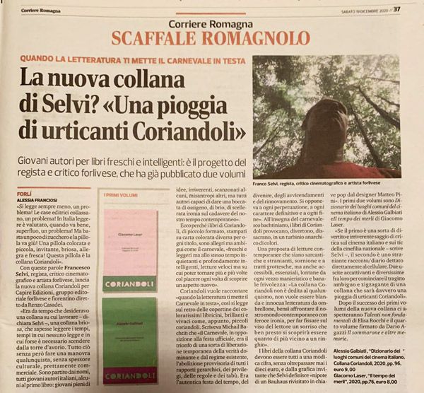 Coriandoli sul Corriere