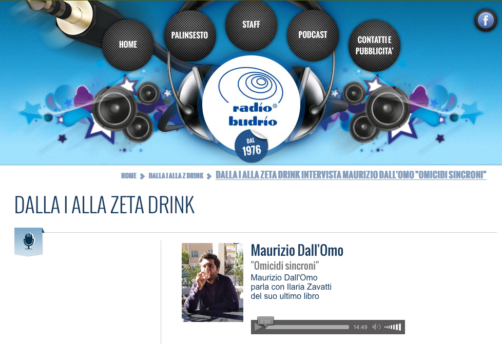 Omicidi sincroni podcast radio Budrio