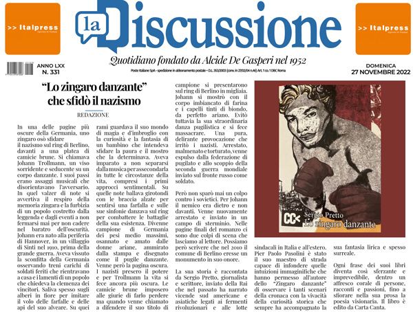La discussione Sergio Pretto Lo zingaro danzante
